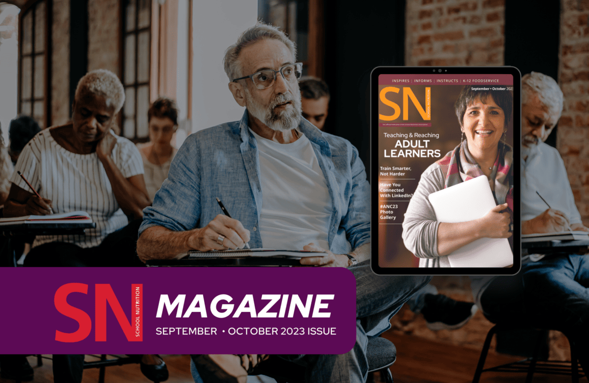 cover of School Nutrition Magazine's September/October 2023 issue